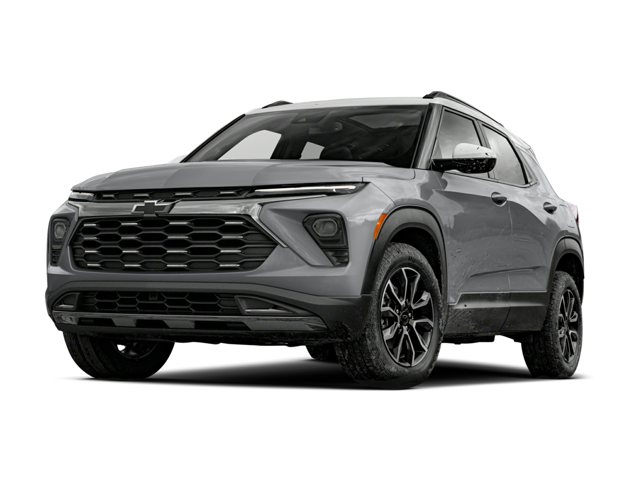 A silver 2024 Chevy Trailblazer