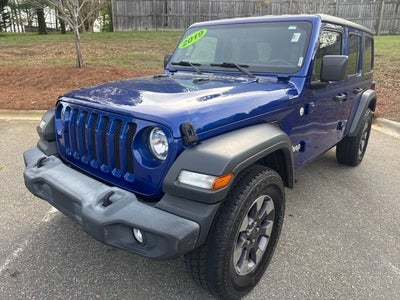 2019 Jeep Wrangler Unlimited Sport S 4x4