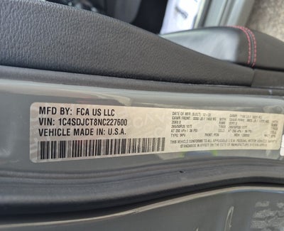 2022 Dodge Durango R/T