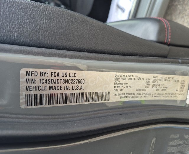 2022 Dodge Durango R/T