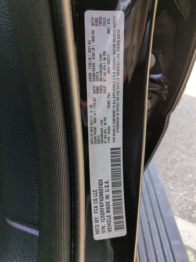 2025 RAM 1500 Tungsten Crew Cab 4x4 5'7" Box