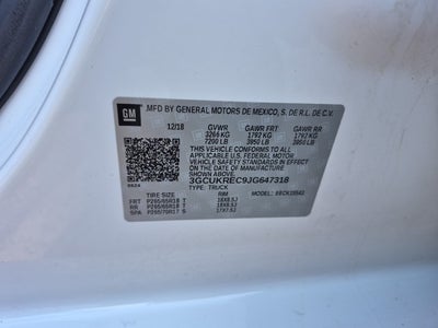 2018 Chevrolet Silverado 1500 LT