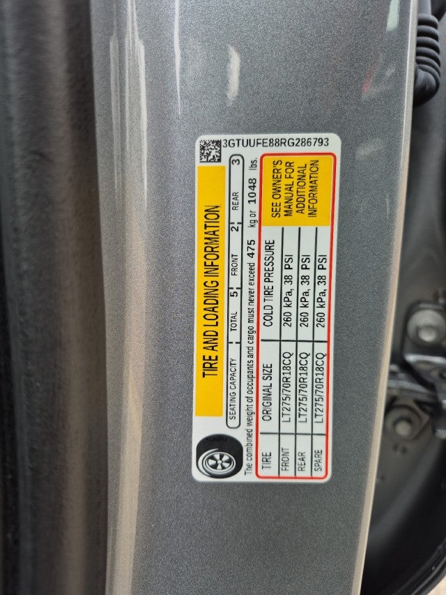 2024 GMC Sierra 1500 AT4X