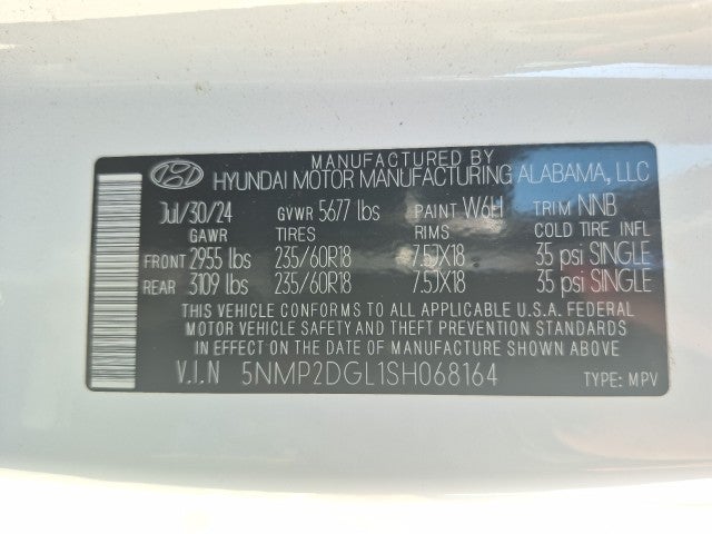 2025 Hyundai Santa Fe SEL