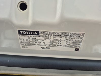 2018 Toyota Camry LE