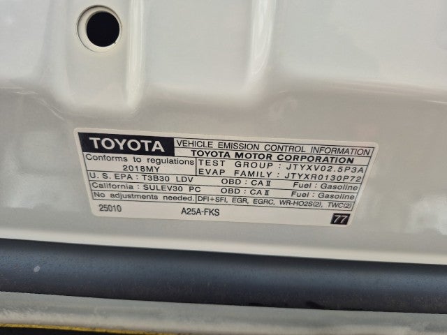 2018 Toyota Camry LE